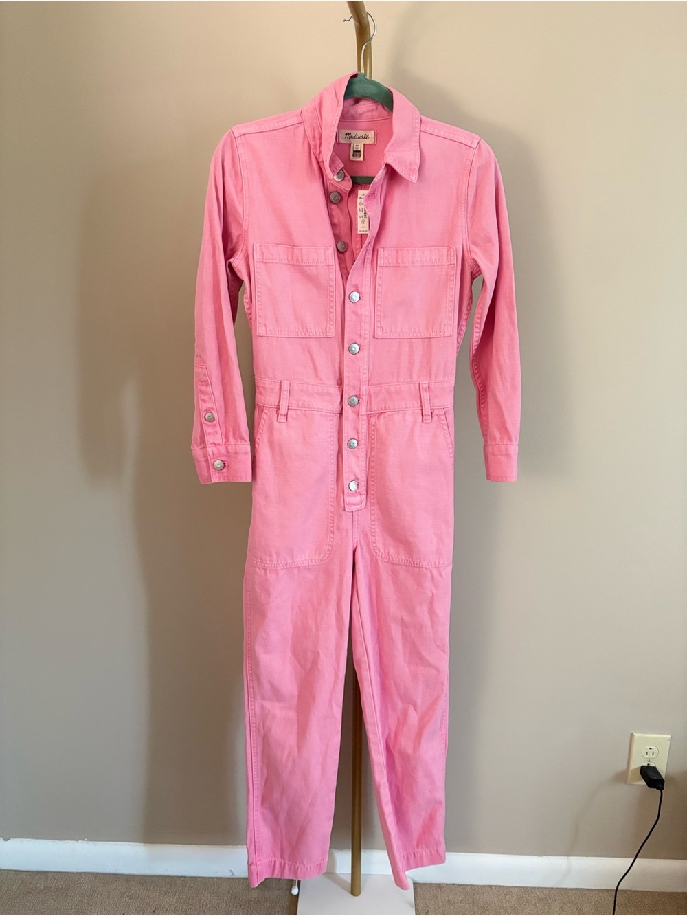 Madewell Azaela Relaxed Coverall Jumpsuit